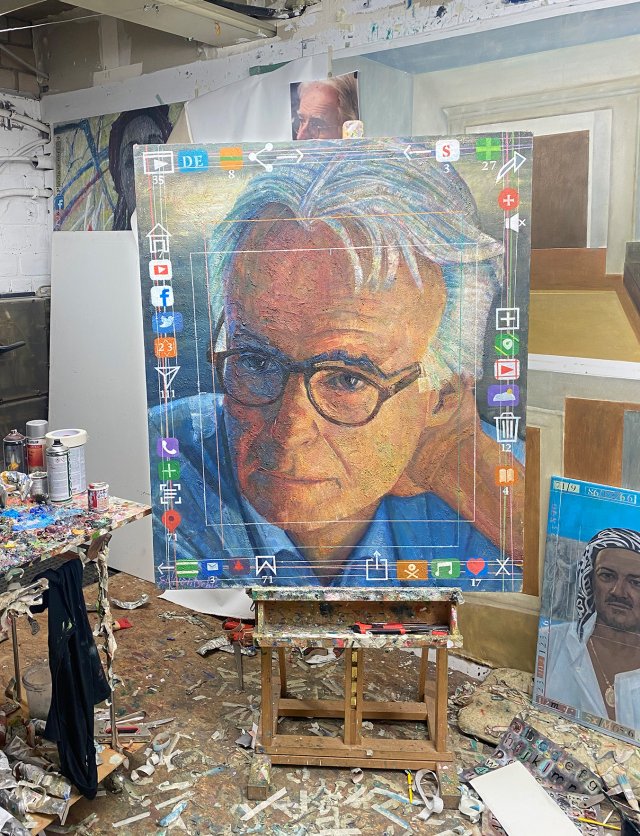 Portrait of Hans Werner Dildei